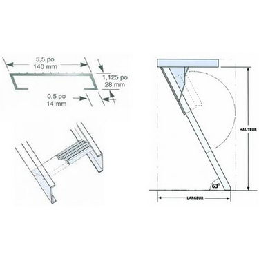 Échelles et escaliers Modèle J 2000