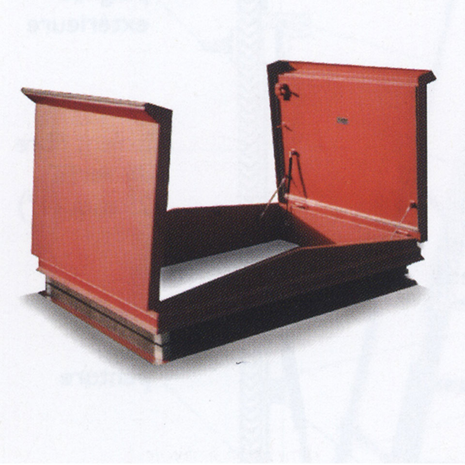 Trappes de toit Trappe de toit standard double battant RD